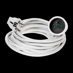 Toebehoren|Ygo Verlengsnoer ELECTRIK 5m Wit