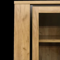 Vitrinekasten|Ygo Vitrine ANTONIO French Oak B85