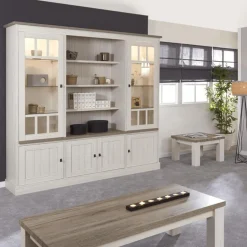 Wandrekken|Ygo Vitrinekast COTTON B215