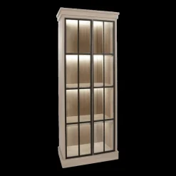 Vitrinekasten|Ygo Vitrinekast KARA Natural Olm B86