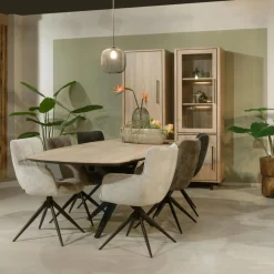 Vitrinekasten|Ygo Vitrinekast PICCADILLY Old Oak B65