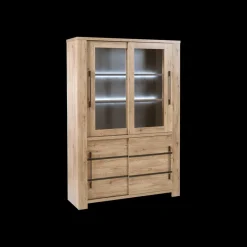 Vitrinekasten|Ygo Vitrinekast SANS Scarlet Oak B146