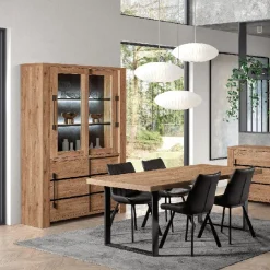 Vitrinekasten|Ygo Vitrinekast SANS Scarlet Oak B146