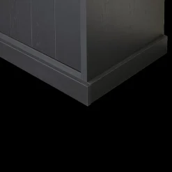 Vitrinekasten|Ygo Vitrinekast WINSTON Zwart B122