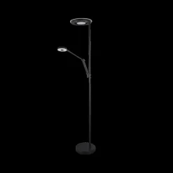 Vloerlampen|Ygo Vloerlamp BARRIE Zwart