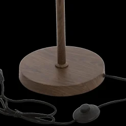 Vloerlampen|Ygo Vloerlamp DANIA Bruin/Creme