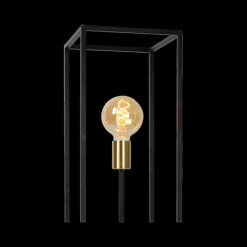 Vloerlampen|Ygo Vloerlamp RUBEN 3del. Zwart/Goud