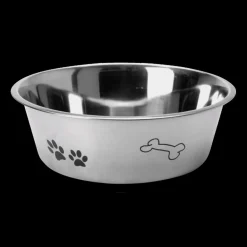 Voederbakken|Ygo Voederbak HUND Rond Ø24 RVS