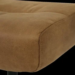 Poufen & Voetenbanken|Ygo Voetenbank AGOSTINO Cognac 52x44