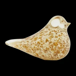 Woondecoratie|Ygo Vogel URSUN Glas Bruin/Goud