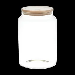Bewaaraccessoires|Ygo Voorraadbokaal EMMEK 2.9l Glas/Hout