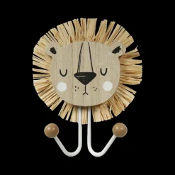 Decoratieve Accessoires|Ygo Wandhaak LIONI Leeuw Naturel