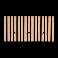 Opbergen|Ygo Wandkapstok GRACE 3 haken Naturel