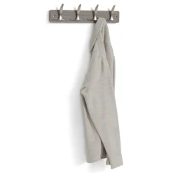 Opbergen|Ygo Wandkapstok HAYLIA 4 Haken Grijs/Zilver