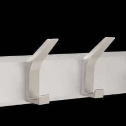 Opbergen|Ygo Wandkapstok STANGH 4 Haken Zilver