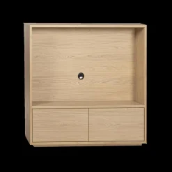 Wandrekken|Ygo Wandkast CROSBY Blond Oak B134