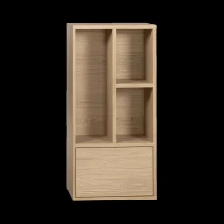 Wandrekken|Ygo Wandkast CROSBY Blond Oak B60