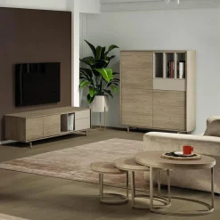 Bergkasten|Ygo Wandkast PUERTO B123 Misty Oak