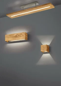 Wandlampen|Ygo Wandlamp BRAD Bruin