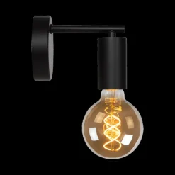 Wandlampen|Ygo Wandlamp LEANNE Zwart