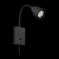 Wandlampen|Ygo Wandlamp WANDA Zwart