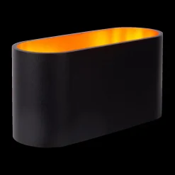 Wandlampen|Ygo Wandlamp XEAR Zwart/Goud