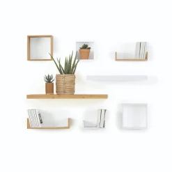 Muurplanken & Rekken|Wandrekken|Ygo Wandplank LIV Beige