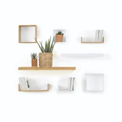 Muurplanken & Rekken|Wandrekken|Ygo Wandplank LIV Wit