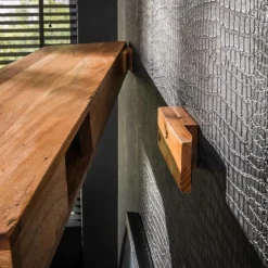 Wandrekken|Ygo Wandplank MARIOLA Massief acacia naturel 150x25