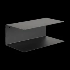 Muurplanken & Rekken|Ygo Wandplank (Metaal Zwart), B35-H14-D20