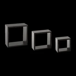 Wandrekken|Ygo Wandplank MILA Zwart