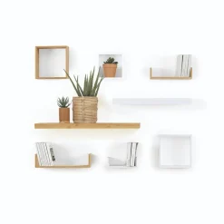 Muurplanken & Rekken|Wandrekken|Ygo Wandplank YARA Zwart