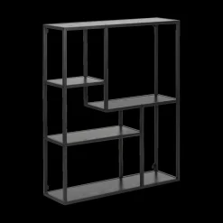 Wandrekken|Ygo Wandrek BOKSKAP Ash Black Assymetrisch B75