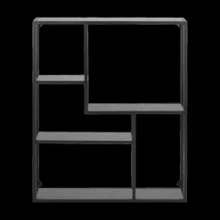 Wandrekken|Ygo Wandrek BOKSKAP Ash Black Assymetrisch B75