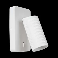 Wandlampen|Ygo Wandspot CLUBS 1Del. Wit