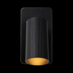 Wandlampen|Ygo Wandspot CLUBS Zwart