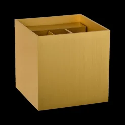 Wandlampen|Ygo Wandspot XIO Vierkant Mat Goud