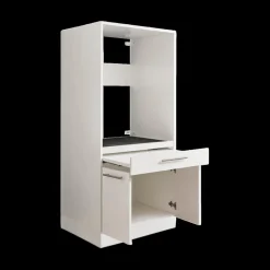 Wasruimte & Opbergkasten|Ygo Wasmachinekast LAUNDRY H162 Wit