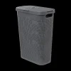 Was- & Linnenmanden|Badkameropbergers|Ygo Wasmand CORBIA 40L M/Deksel Grijs