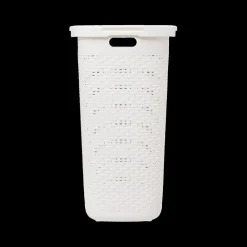 Was- & Linnenmanden|Badkameropbergers|Ygo Wasmand CORBIA 60L M/Deksel Wit