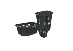 Was- & Linnenmanden|Badkameropbergers|Ygo Wasmand HIP HUGGER 51L Dk. Grijs