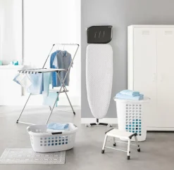 Was- & Linnenmanden|Badkameropbergers|Ygo Wasmand HIP HUGGER 51L Grijs