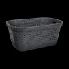 Was- & Linnenmanden|Badkameropbergers|Ygo Wasmand KRITT Rotan 45L Grijs