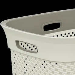 Was- & Linnenmanden|Badkameropbergers|Ygo Wasmand PURLLE 45L Beige