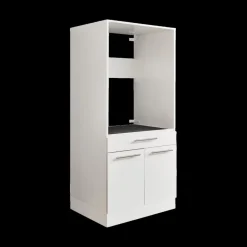 Wasruimte & Opbergkasten|Ygo Wasruimteset LAUNDRY: Bergkast + Opzetkast smal X2 + Wasmachinekast laag X2 + Opzetkast breed X2 + Linnenkast