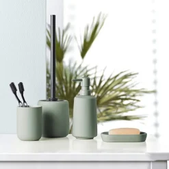Toiletaccessoires|Ygo Wc-Borstel MOHA Keramiek Sage