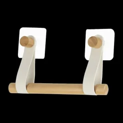 Toiletaccessoires|Ygo WC-Rolhouder TAINE Bamboe/Wit