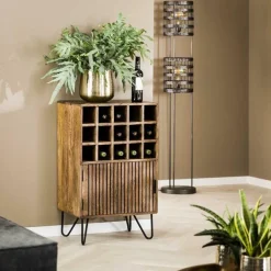 Decoratieve Opbergers|Opbergen|Ygo Wijnkast VIENNA Mango B56
