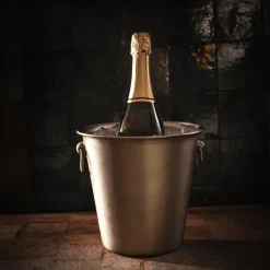 Aperitief & Wijn|Ygo Wijnkoeler PEARLIO Schuin Brushed Goud