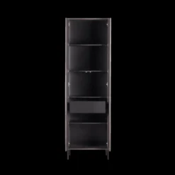 Bergkasten|Ygo Woood Bergkast GRAVURE Espresso B60